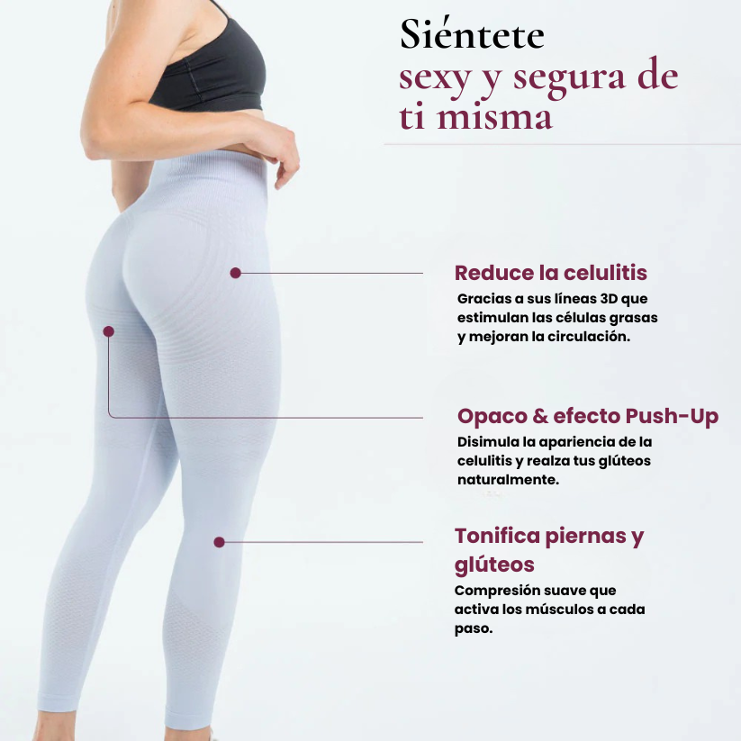 Legging Sculpt 3D™ Azul cielo