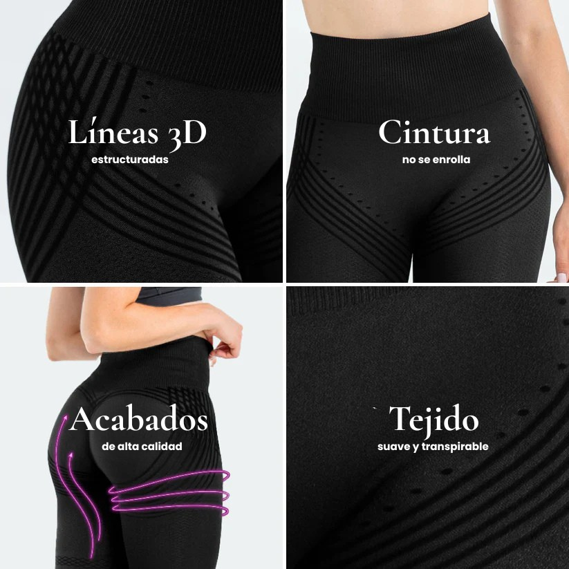 Legging Sculpt 3D™ Negro