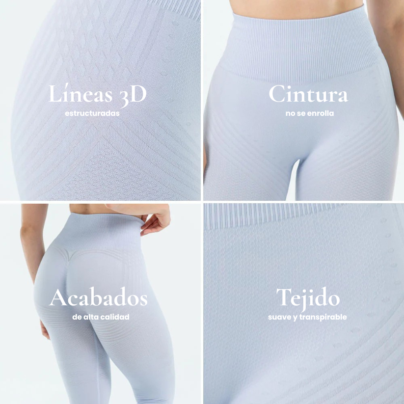Legging Sculpt 3D™ Azul cielo